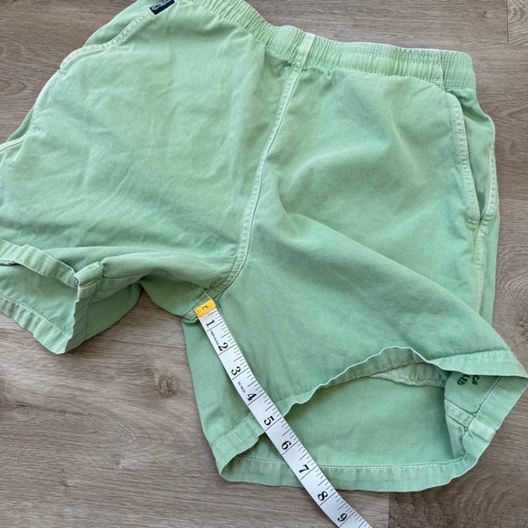 Crazy Shirts Hawaii Key Lime Dyed Shorts Mens Size Small Green Drawstring Cotton - Picture 8 of 9